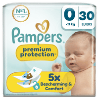 Pampers Premium Protection luiers maat 0 - 30 stuks