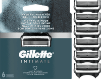 Gillette Intimate - 6 scheermesjes