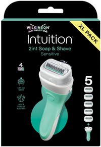 Wilkinson Intuition 2in1 scheersysteem + 5 navulmesjes