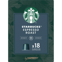 Starbucks Espresso Roast Nespresso cups - 18 stuks