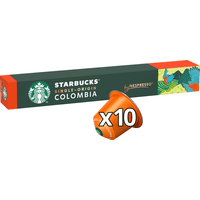 Starbucks single-origin Colombia medium roast Nespresso cups - 10 stuks