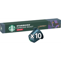 Starbucks Espresso Roast cafeïnevrij Nespresso cups - 10 stuks