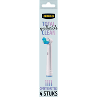 Jumbo Total Clean opzetborstels - 4 stuks