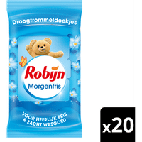 Robijn Morgenfris droogtrommeldoekjes - 20 wasbeurten