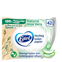 Edet Aloe Vera vochtig toiletpapier - 42 vellen