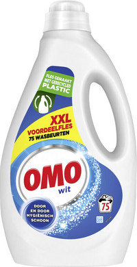 Omo Flowerly White Orchid wasmiddel - 75 wasbeurten