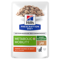 Hill's Prescription Diet Metabolic + Mobility senior natvoer voor katten - 1,02 kg