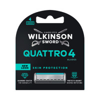 Wilkinson Quattro Titanium Sensitive - 4 scheermesjes