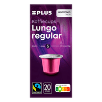 Plus Classic Lungo koffiecups - 20 stuks