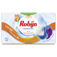 Robijn 3-in-1 Stralend Wit wascapsules - 40 wasbeurten