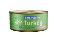 Prins Soft Paté Kitten Adult kalkoen natvoer voor katten - 70 gram