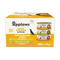 Applaws Taste Toppers in bouillon natvoer voor honden - 1,25 kg