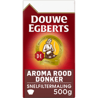 Douwe Egberts Aroma Rood donker gemalen koffie - 500 gram