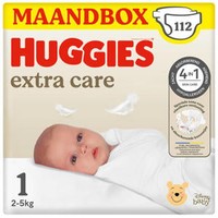Huggies Extra Care luiers maat 1 - 112 stuks
