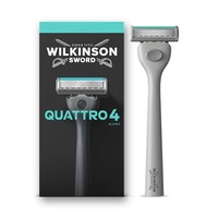 Wilkinson Sword Quattro scheersysteem + 1 navulmesje