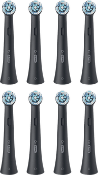 Oral-B iO Ultimate Clean zwarte opzetborstels - 8 stuks
