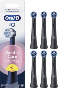 Oral-B iO Gentle Care zwarte opzetborstels - 12 stuks