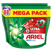 Ariel 4 in 1 Ultra vlekverwijderende wascapsules - 88 wasbeurten