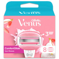 Gillette Venus ComfortGlide Spa Breeze - 8 wegwerpmesjes