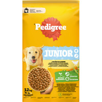 Pedigree Junior gevogelte en groenten hondenbrokken - 12 kg