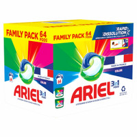 Ariel 3 in 1 wascapsules voor bonte was - 64 wasbeurten