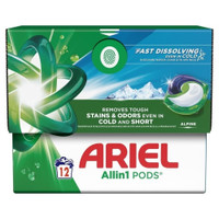 Ariel All-in-1 Alpine wascapsules - 12 wasbeurten