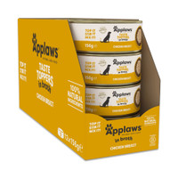 Applaws Taste Toppers Natural in bouillon kip natvoer voor honden - 7,49 kg