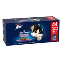 Felix Elke Dag Feest Vis- & vleesselectie natvoer voor volwassen katten - 7,48 kg