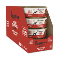 Applaws Taste Toppers Natural Stew rund met groenten natvoer voor honden - 7,49 kg
