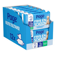 Page Compleet Schoon vochtig toiletpapier - 456 vellen