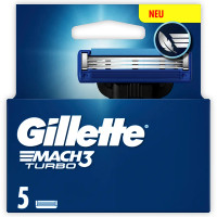 Gillette Mach3 Turbo - 5 scheermesjes