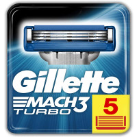 Gillette Mach3 Turbo - 5 scheermesjes