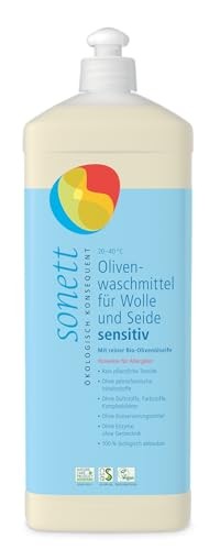 Sonett Wol & Zijde Sensitive olijfwasmiddel - 17 wasbeurten