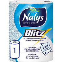 Nalys Blitz huishoudpapier in papieren verpakking - 1 rol