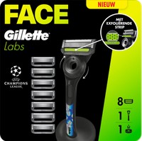Gillette Labs UEFA Champions League Special Edition scheersysteem + 8 mesjes