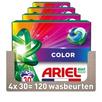 Ariel 4in1 kleur wascapsules - 120 wasbeurten