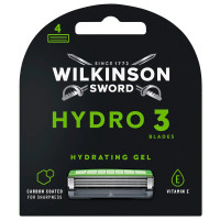 Wilkinson Hydro 3 Black Edition - 4 wegwerpmesjes