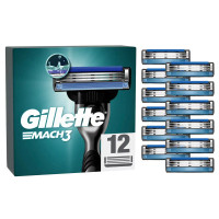 Gillette Mach3 - 12 scheermesjes