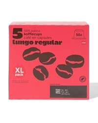 Hema Lungo koffiecups - 50 stuks