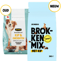 Jumbo hondenbrokkenmix met kip - 3 kilogram