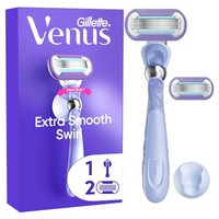 Gillette Venus Deluxe Smooth Swirl scheersysteem + 2 navulmesjes