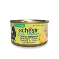 Schesir Cat Fruit Selection tonijn en ananas in gelei natvoer voor katten - 1,8 kg