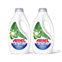 Ariel Vloeibaar+ active wasmiddel 2-pack 2 stuks