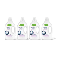 Neutral vloeibaar wasmiddel voor wol & fijn wasgoed 4-pack 4 stuks