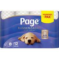 Page Kussenzacht toiletpapier 3-laags - 12 rollen
