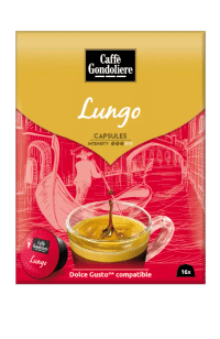 Caffé Gondoliere Lungo Dolce Gusto cups - 16 stuks