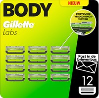 Gillette Labs Body + Intimate - 12 scheermesjes