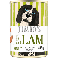 Jumbo volwassen lam en zoete aardappel natvoer voor honden - 415 gram