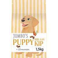 Jumbo Junior puppy rijk aan kip hondenbrokken - 1,5 kg