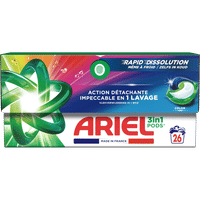 Ariel 3 in 1 bonte was wascapsules - 26 wasbeurten